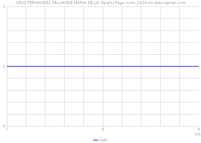 CRUZ FERNANDEZ SALVANDE MARIA DE LA (Spain) Page visits 2024 
