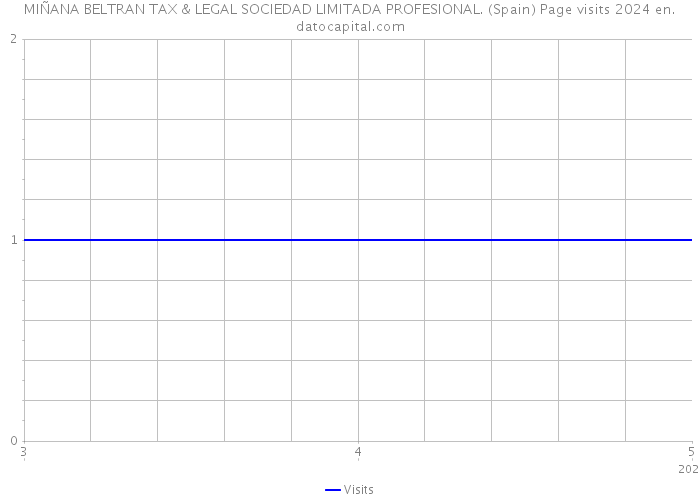 MIÑANA BELTRAN TAX & LEGAL SOCIEDAD LIMITADA PROFESIONAL. (Spain) Page visits 2024 