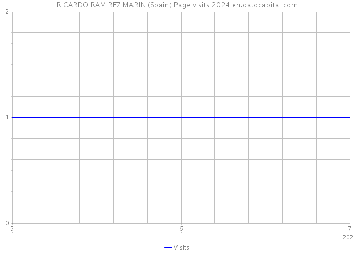 RICARDO RAMIREZ MARIN (Spain) Page visits 2024 