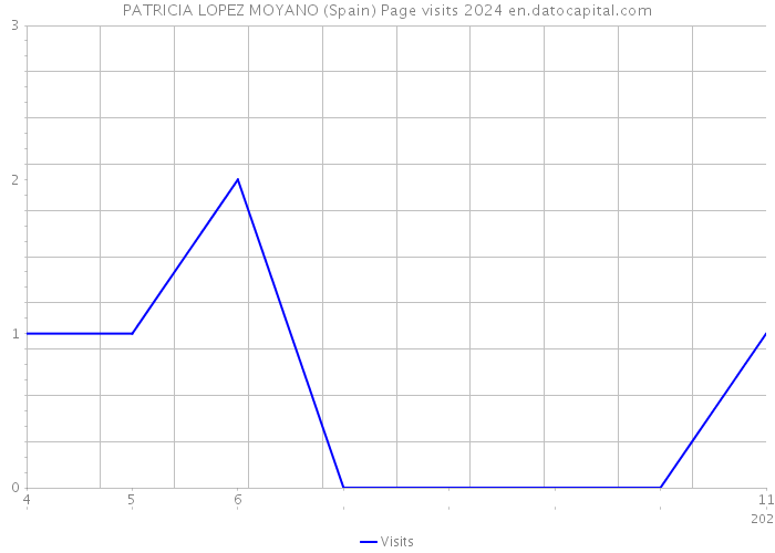 PATRICIA LOPEZ MOYANO (Spain) Page visits 2024 