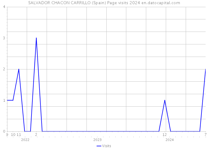 SALVADOR CHACON CARRILLO (Spain) Page visits 2024 