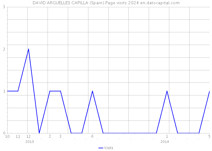 DAVID ARGUELLES CAPILLA (Spain) Page visits 2024 