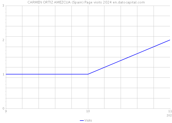 CARMEN ORTIZ AMEZCUA (Spain) Page visits 2024 