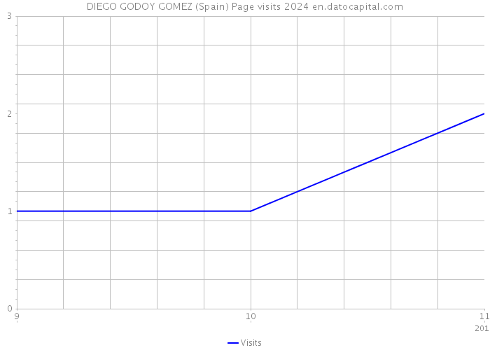 DIEGO GODOY GOMEZ (Spain) Page visits 2024 