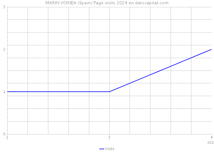 MARIN VOINEA (Spain) Page visits 2024 