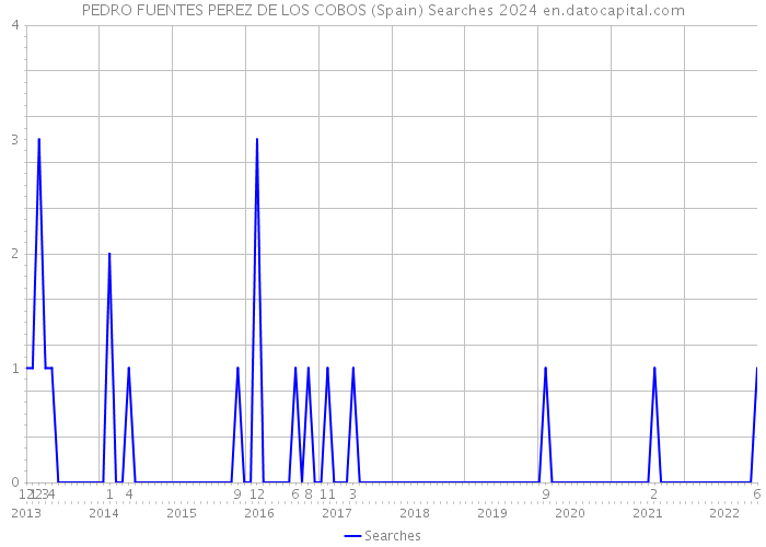 PEDRO FUENTES PEREZ DE LOS COBOS (Spain) Searches 2024 