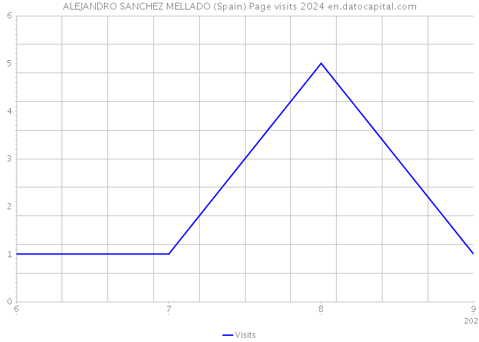 ALEJANDRO SANCHEZ MELLADO (Spain) Page visits 2024 