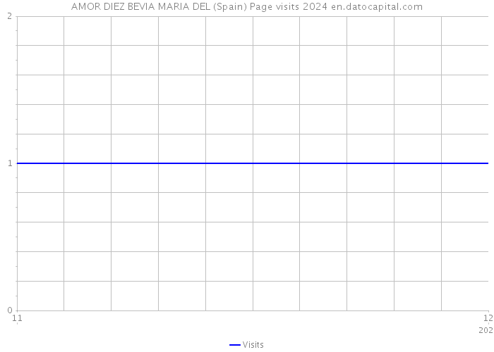 AMOR DIEZ BEVIA MARIA DEL (Spain) Page visits 2024 