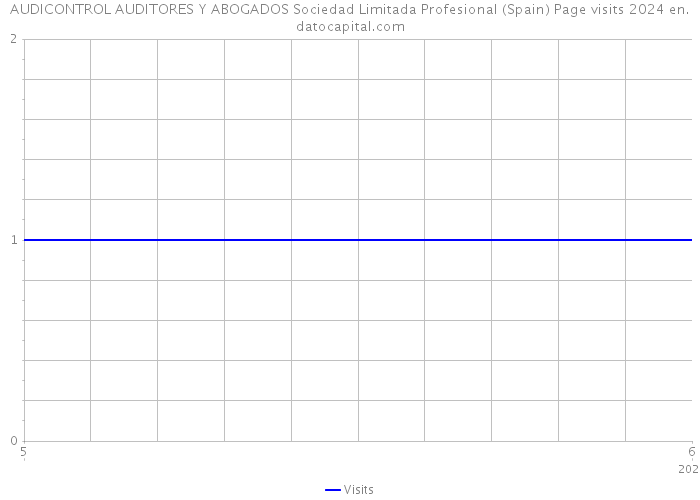 AUDICONTROL AUDITORES Y ABOGADOS Sociedad Limitada Profesional (Spain) Page visits 2024 