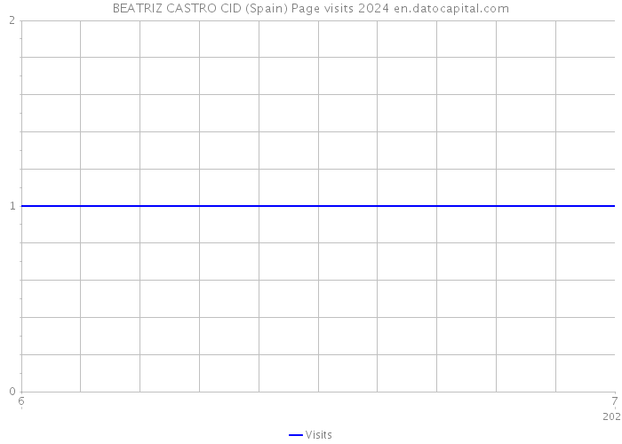 BEATRIZ CASTRO CID (Spain) Page visits 2024 