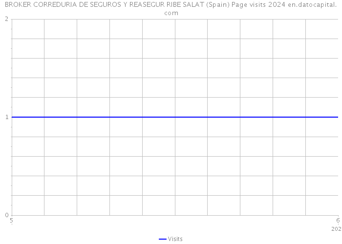 BROKER CORREDURIA DE SEGUROS Y REASEGUR RIBE SALAT (Spain) Page visits 2024 