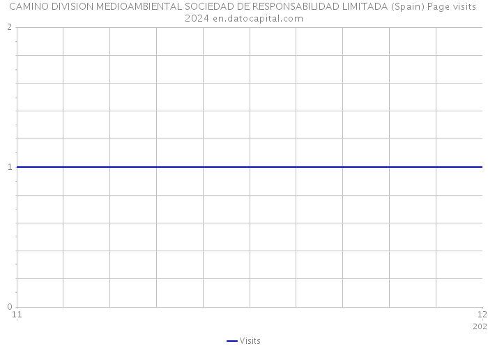 CAMINO DIVISION MEDIOAMBIENTAL SOCIEDAD DE RESPONSABILIDAD LIMITADA (Spain) Page visits 2024 