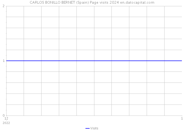 CARLOS BONILLO BERNET (Spain) Page visits 2024 