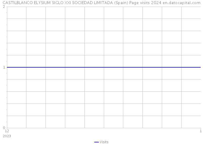 CASTILBLANCO ELYSIUM SIGLO XXI SOCIEDAD LIMITADA (Spain) Page visits 2024 