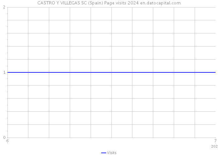 CASTRO Y VILLEGAS SC (Spain) Page visits 2024 