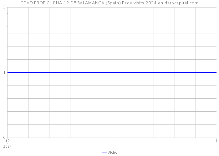 CDAD PROP CL RUA 12 DE SALAMANCA (Spain) Page visits 2024 