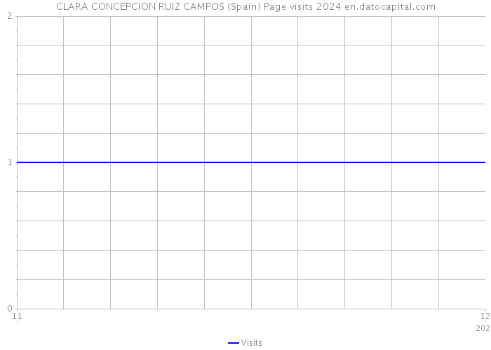 CLARA CONCEPCION RUIZ CAMPOS (Spain) Page visits 2024 