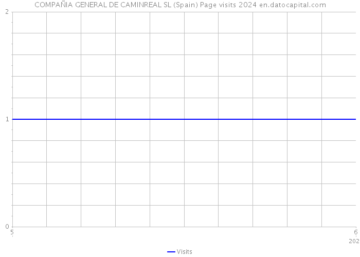 COMPAÑIA GENERAL DE CAMINREAL SL (Spain) Page visits 2024 