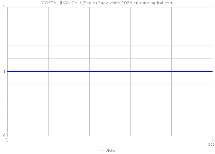 COSTAL JUAN GALI (Spain) Page visits 2024 