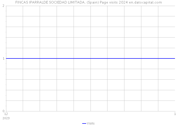 FINCAS IPARRALDE SOCIEDAD LIMITADA. (Spain) Page visits 2024 