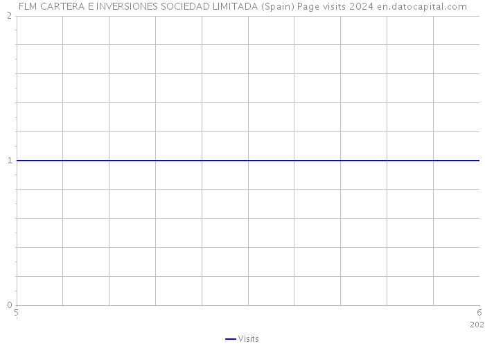 FLM CARTERA E INVERSIONES SOCIEDAD LIMITADA (Spain) Page visits 2024 