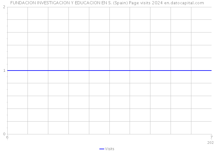 FUNDACION INVESTIGACION Y EDUCACION EN S. (Spain) Page visits 2024 