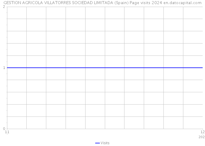 GESTION AGRICOLA VILLATORRES SOCIEDAD LIMITADA (Spain) Page visits 2024 