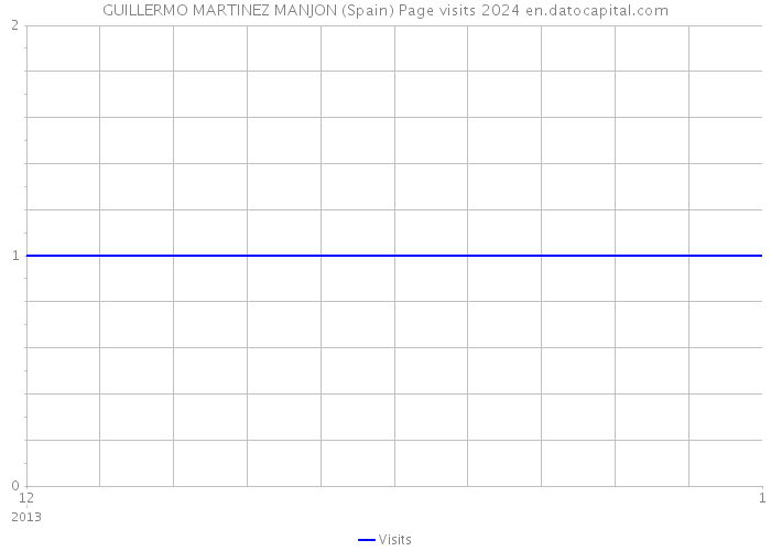 GUILLERMO MARTINEZ MANJON (Spain) Page visits 2024 