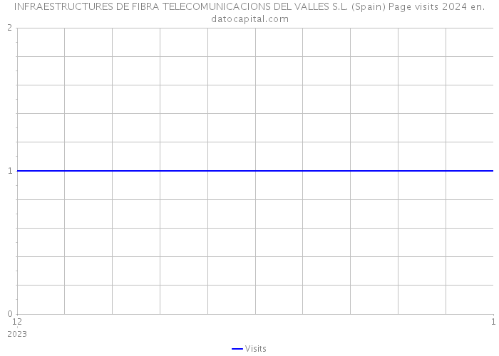 INFRAESTRUCTURES DE FIBRA TELECOMUNICACIONS DEL VALLES S.L. (Spain) Page visits 2024 