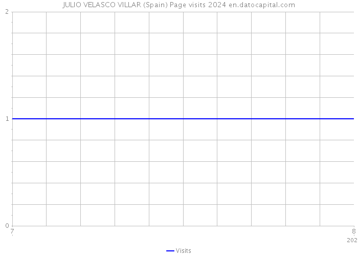 JULIO VELASCO VILLAR (Spain) Page visits 2024 