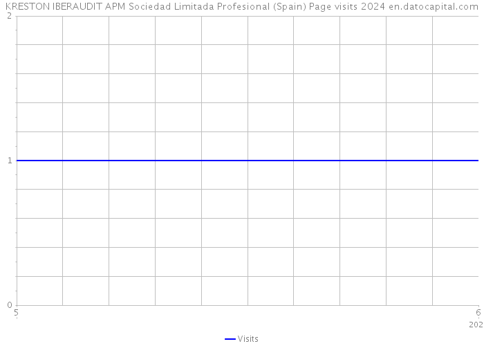 KRESTON IBERAUDIT APM Sociedad Limitada Profesional (Spain) Page visits 2024 