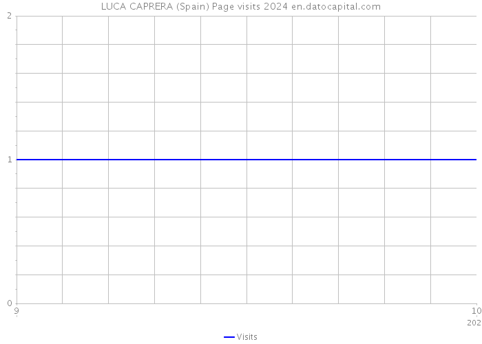 LUCA CAPRERA (Spain) Page visits 2024 
