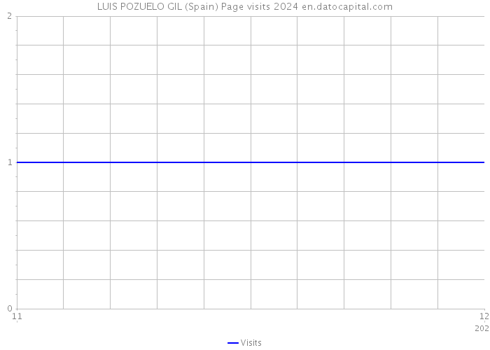 LUIS POZUELO GIL (Spain) Page visits 2024 