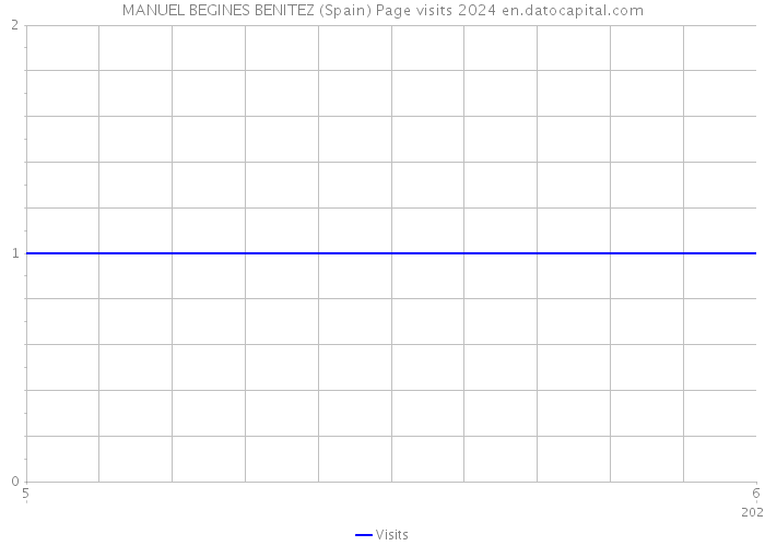 MANUEL BEGINES BENITEZ (Spain) Page visits 2024 