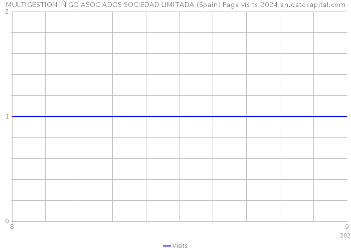 MULTIGESTION IÑIGO ASOCIADOS SOCIEDAD LIMITADA (Spain) Page visits 2024 