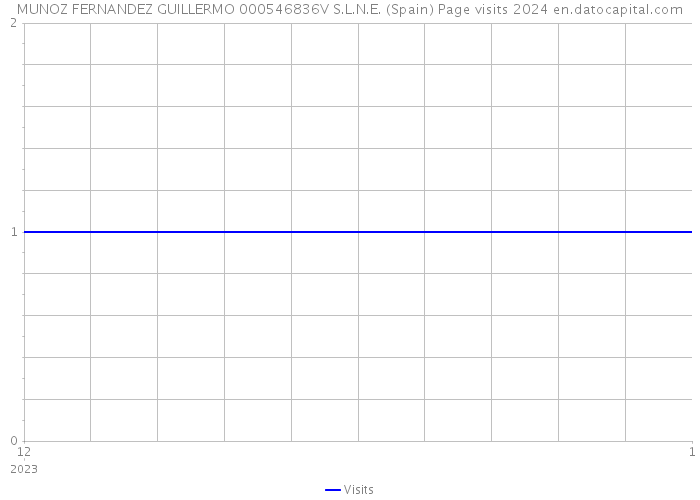 MUNOZ FERNANDEZ GUILLERMO 000546836V S.L.N.E. (Spain) Page visits 2024 