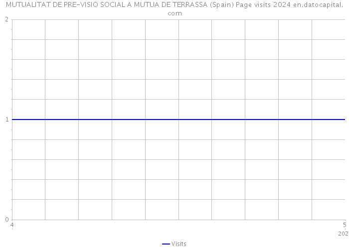 MUTUALITAT DE PRE-VISIO SOCIAL A MUTUA DE TERRASSA (Spain) Page visits 2024 