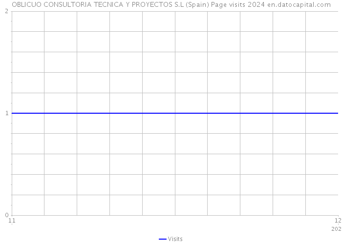 OBLICUO CONSULTORIA TECNICA Y PROYECTOS S.L (Spain) Page visits 2024 