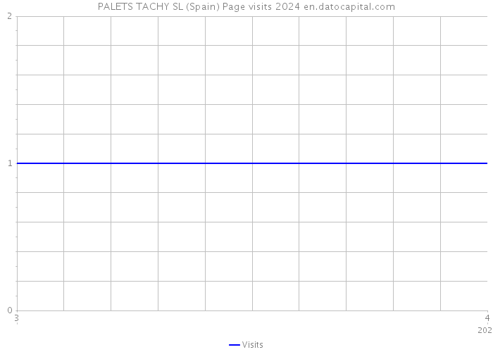 PALETS TACHY SL (Spain) Page visits 2024 