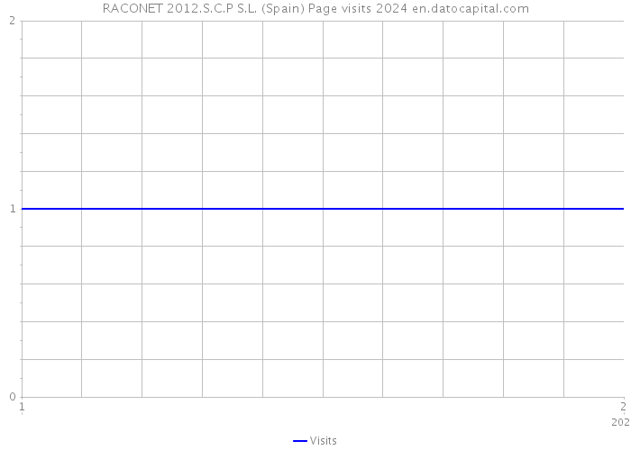 RACONET 2012.S.C.P S.L. (Spain) Page visits 2024 