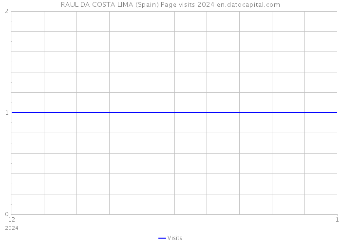 RAUL DA COSTA LIMA (Spain) Page visits 2024 