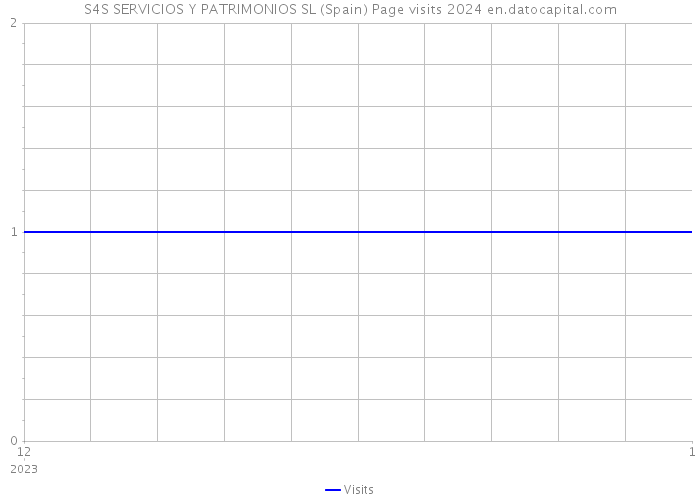 S4S SERVICIOS Y PATRIMONIOS SL (Spain) Page visits 2024 