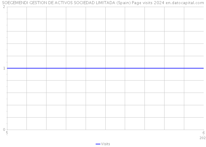 SOEGEMENDI GESTION DE ACTIVOS SOCIEDAD LIMITADA (Spain) Page visits 2024 