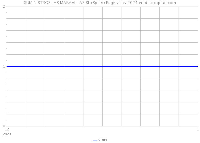 SUMINISTROS LAS MARAVILLAS SL (Spain) Page visits 2024 