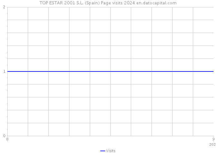 TOP ESTAR 2001 S.L. (Spain) Page visits 2024 