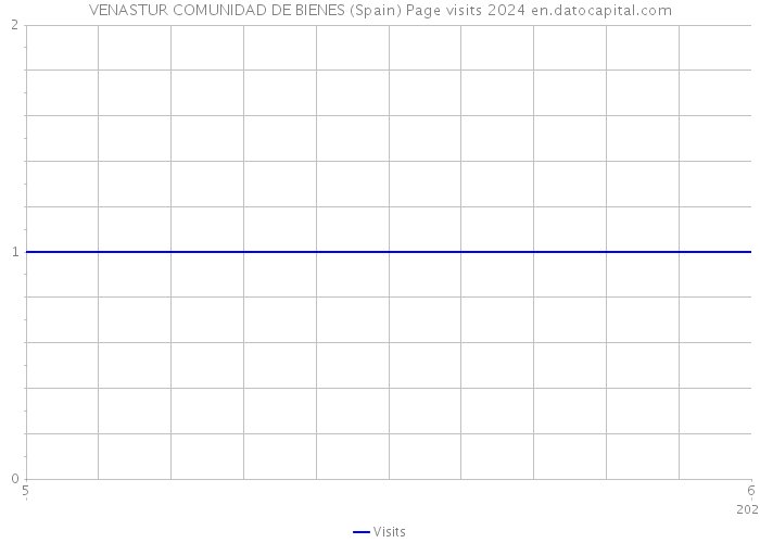 VENASTUR COMUNIDAD DE BIENES (Spain) Page visits 2024 