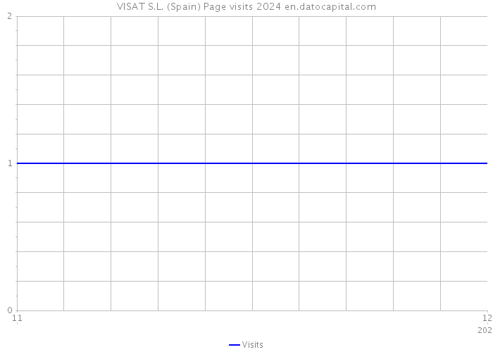 VISAT S.L. (Spain) Page visits 2024 