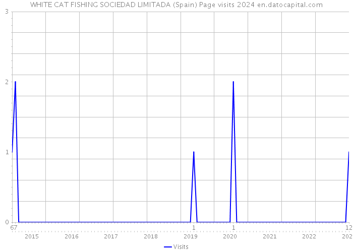 WHITE CAT FISHING SOCIEDAD LIMITADA (Spain) Page visits 2024 