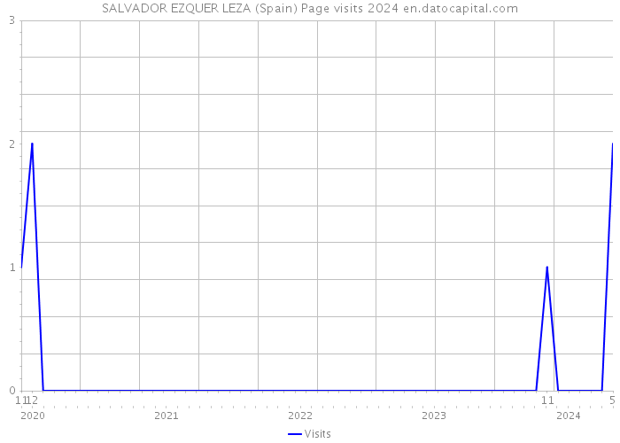 SALVADOR EZQUER LEZA (Spain) Page visits 2024 