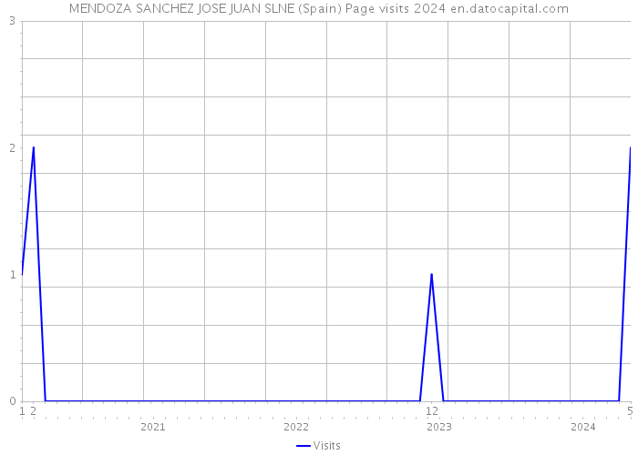 MENDOZA SANCHEZ JOSE JUAN SLNE (Spain) Page visits 2024 